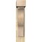 Ekena Millwork Funston Block Rough Sawn Bracket w/ Offset Brace, Douglas Fir, 6"W x 16"D x 28"H BKT0604X16X28FST05RDF - alternate 4